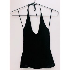 ✨J. crew✨black halter Top